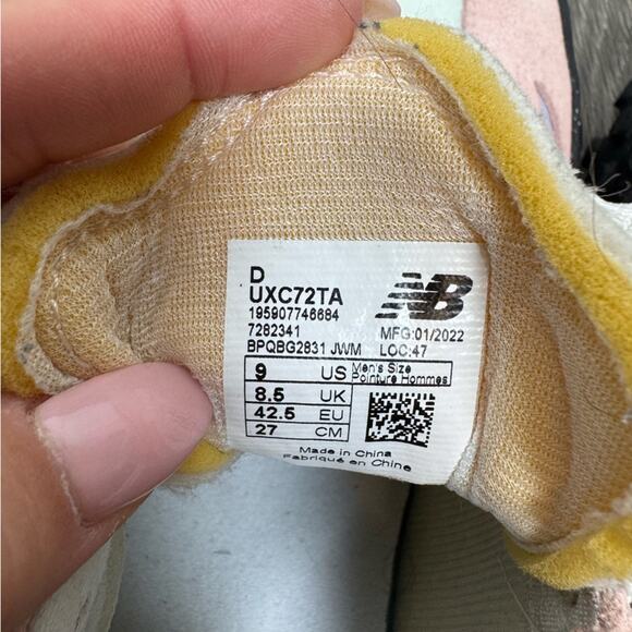 New Balance XC72 Easter UXC72TA | Sneakers "Pink Haze" Mens Size 9 - Picture 12 of 12